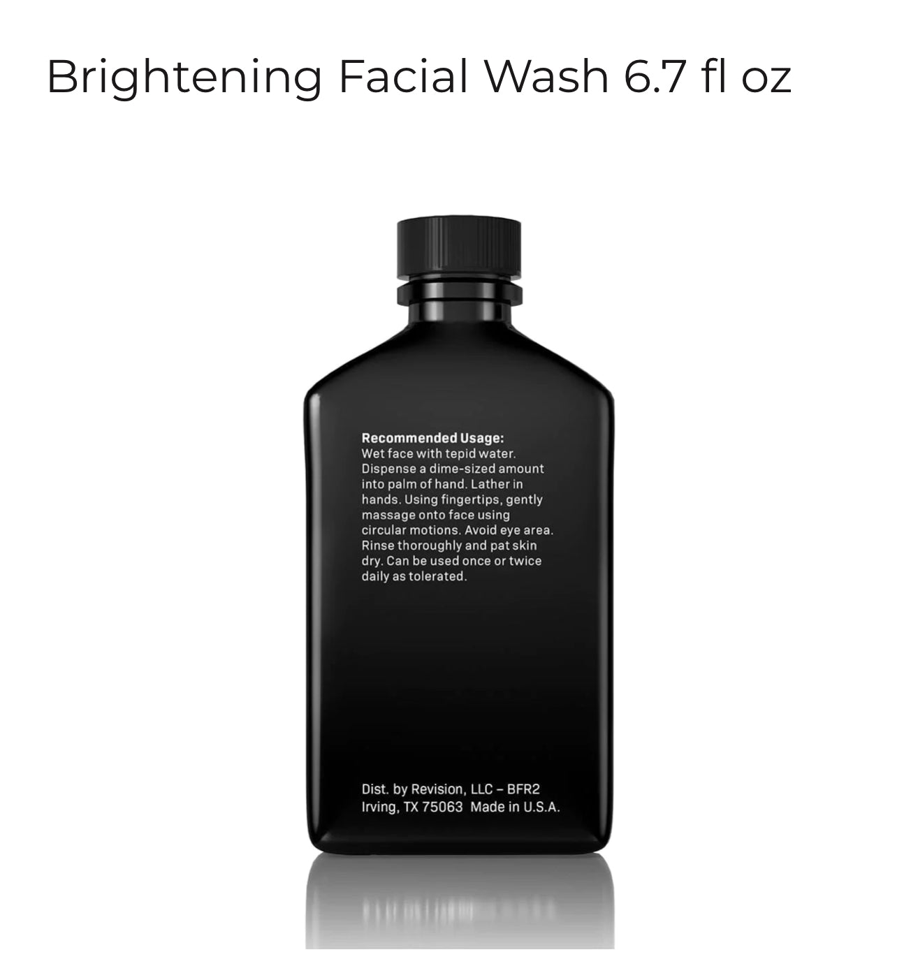 Revision Skincare Brightening Facial Wash-6.7 fl oz.